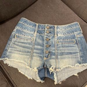 Americana Eagle Jean Shorts